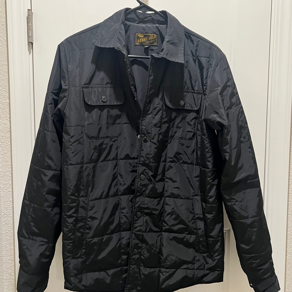 Benny Gold Men’s Jacket – Black, Size Medium